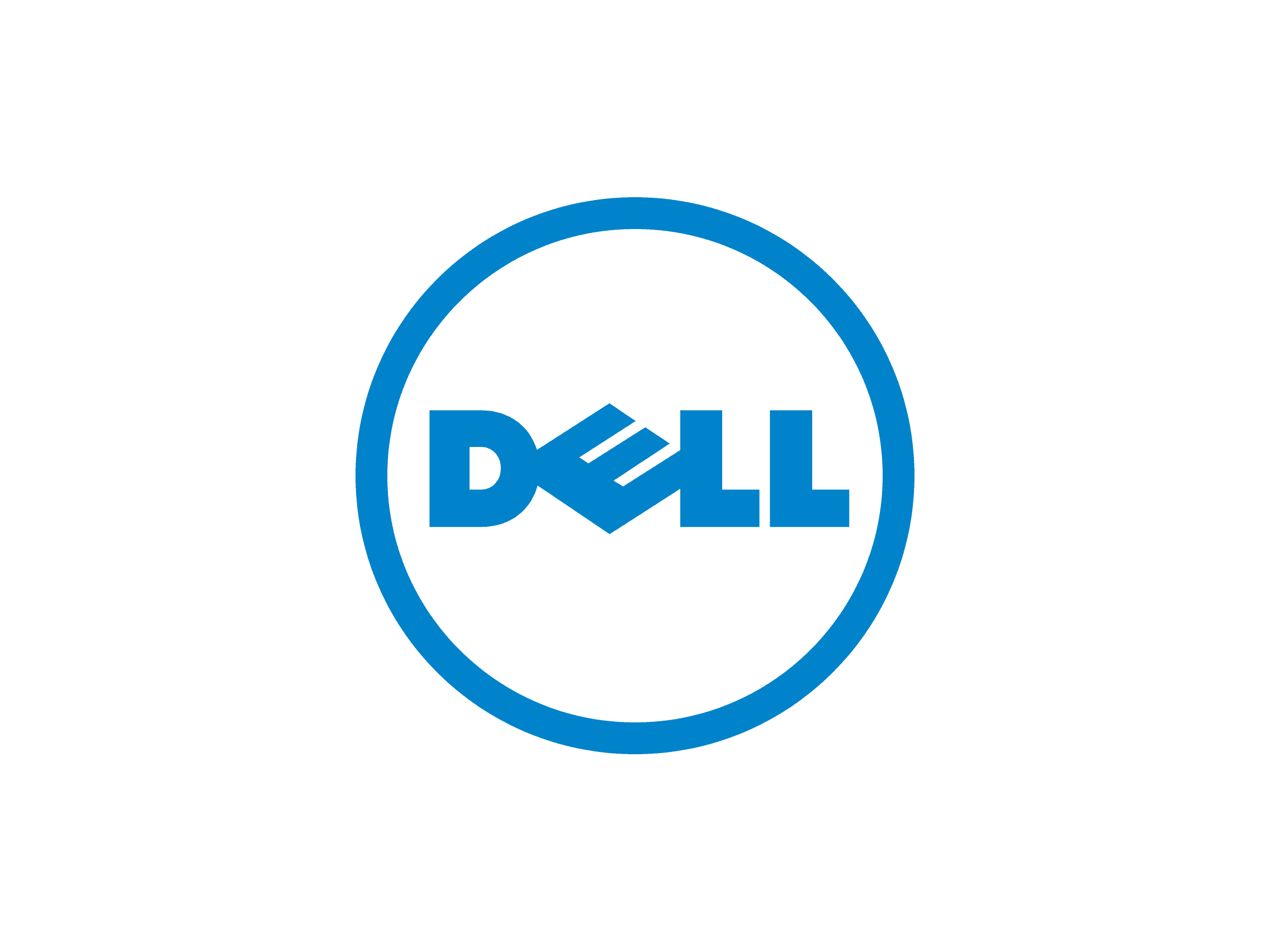 Dell brand logo